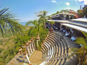 breakfast with a view at hotel villa caletas