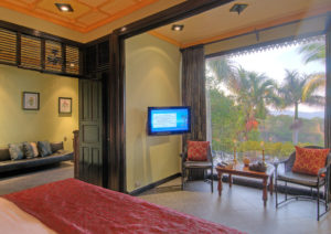 nice view in suite at Villa Caletas hotel